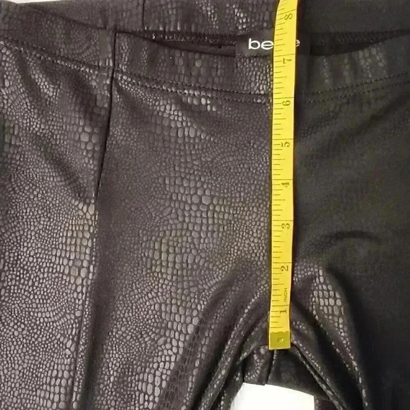 bebe Black Textured Leggings - Picture 8 of 12